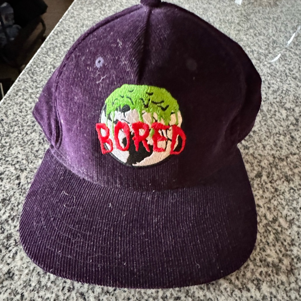 Bored teenager hat